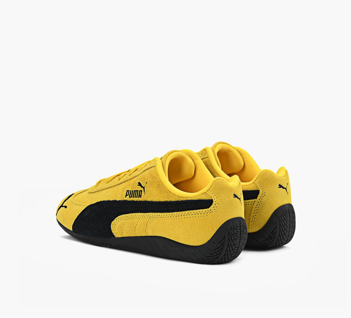 PUMA BASKETSSPEEDCATOG en JAUNE vue 3