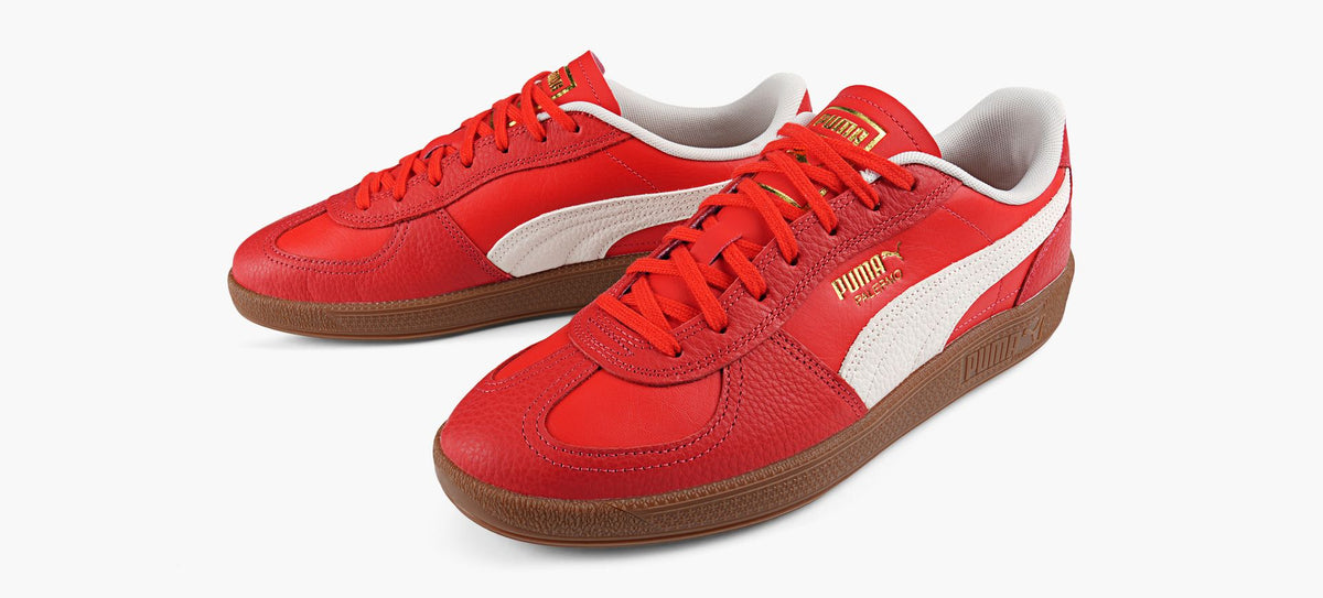 PUMA PALERMOPREMIUM in RED view 4