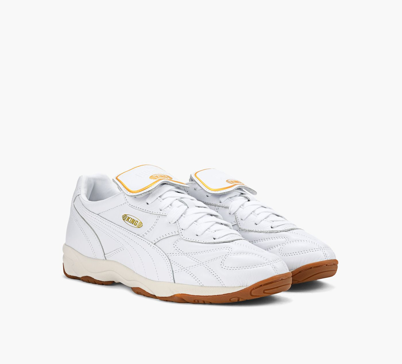 PUMA BASKETSKINGINDOOR en BLANC vue 2