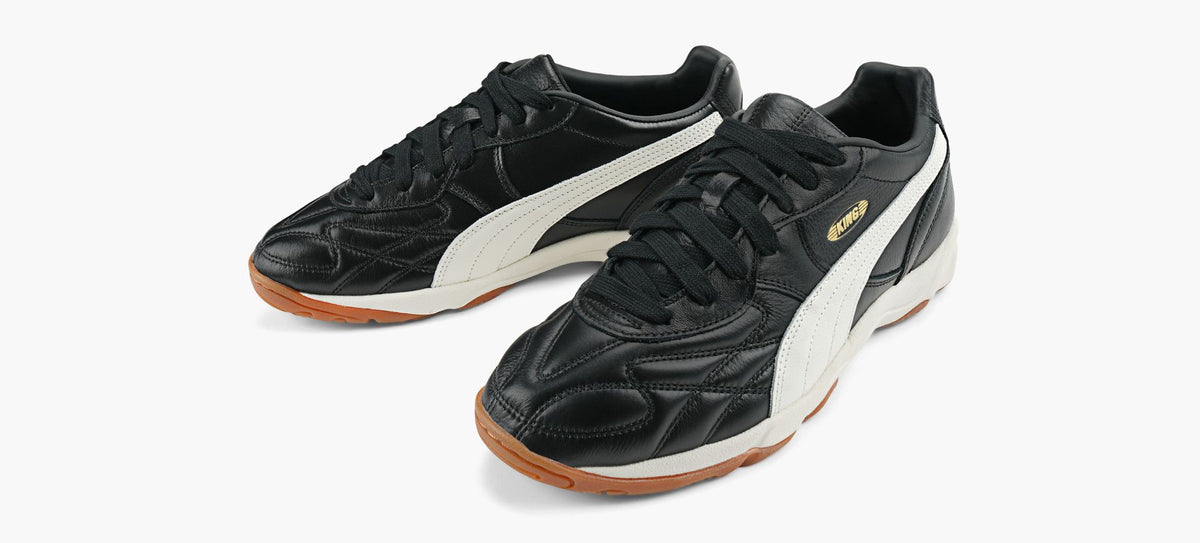 PUMA BASKETSKINGINDOOR en NOIR vue 4