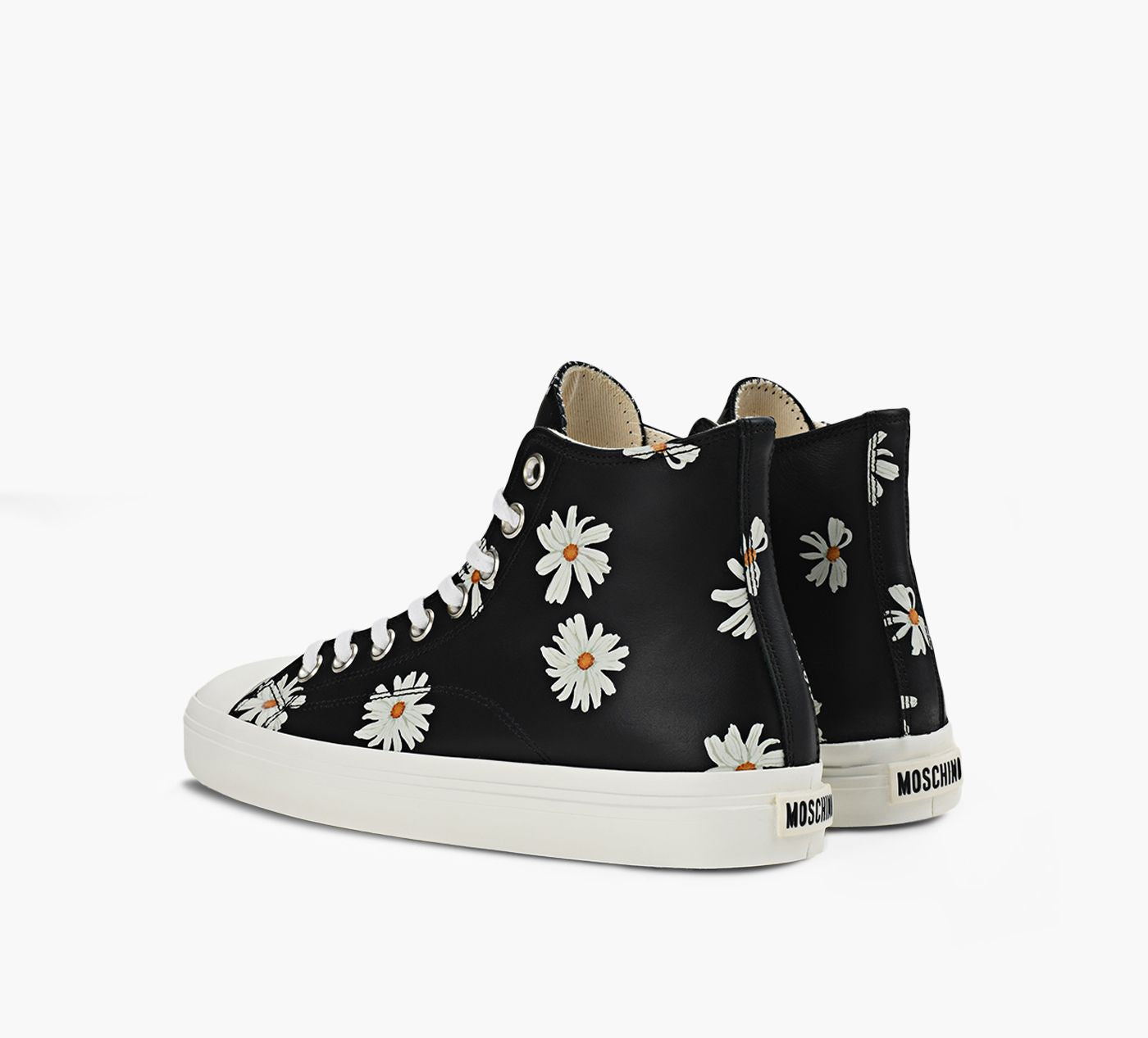 MOSCHINO BASKETEDGE en NOIR vue 3