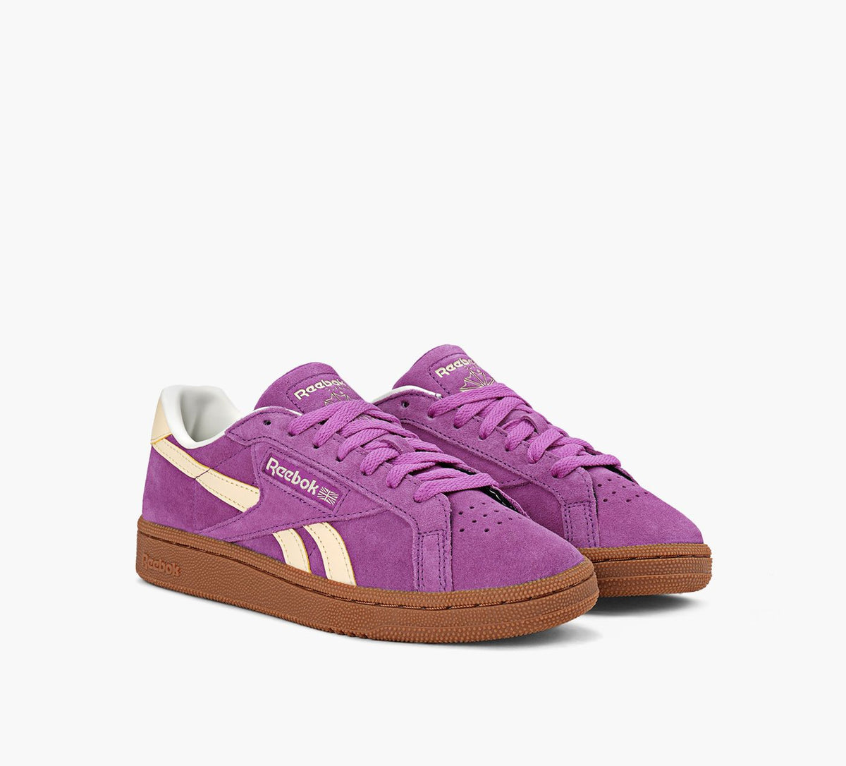 REEBOK CLUBCGROUNDSUK in PURPLE view 2