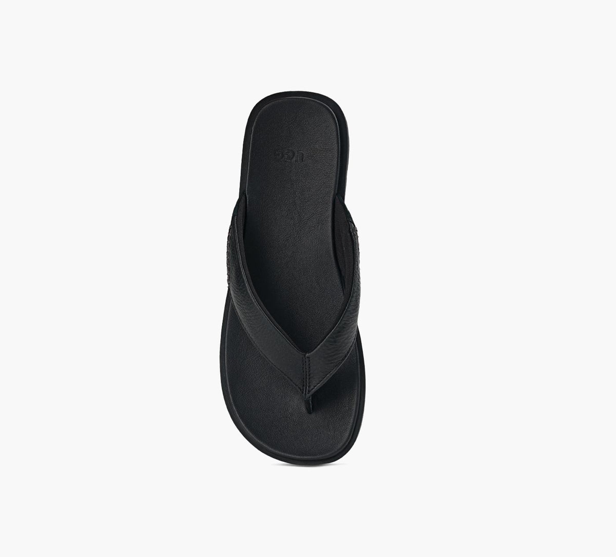 UGG TONGENCUIRSEASIDE en NOIR vue 1c