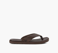 UGG SEASIDEFLIPLEATHER in BROWN