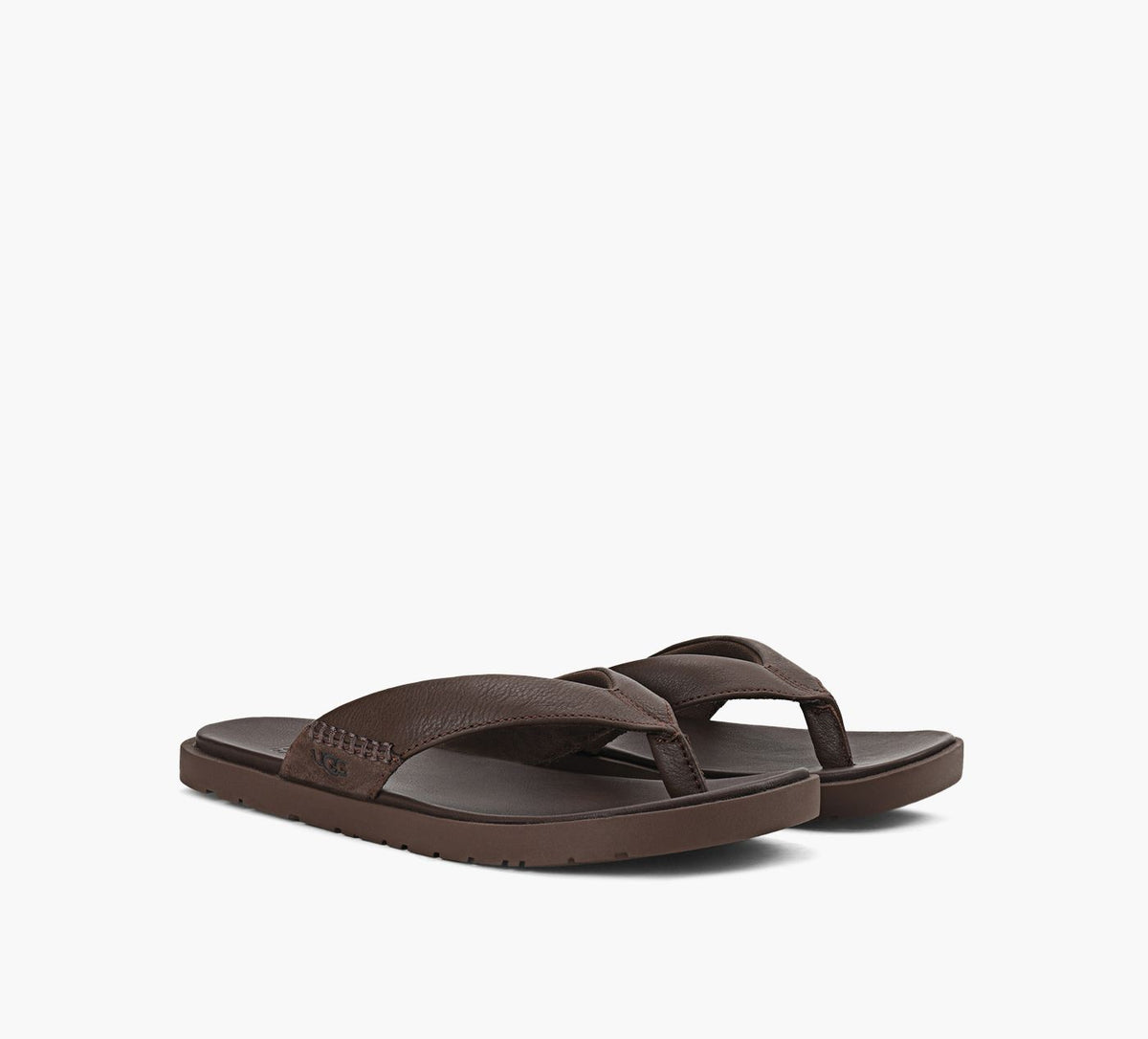 UGG TONGENCUIRSEASIDE en BRUN vue 2