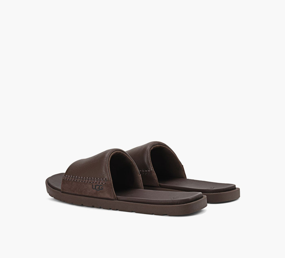 UGG SEASIDESLIDE in BROWN view 3
