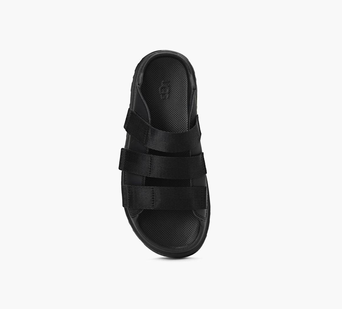 UGG GOLDENGLOWSLIDE in BLACK view 1c
