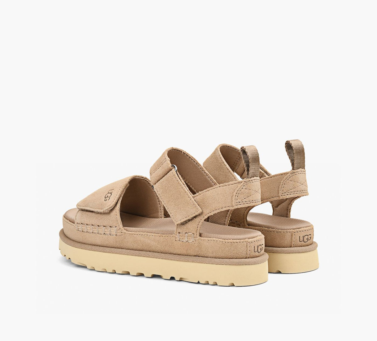UGG SANDALEGOLDENSTAR en BEIGE vue 3