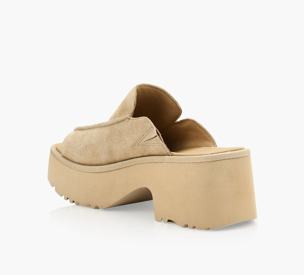 UGG NEWHEIGHTSSLIDE in BEIGE view 3