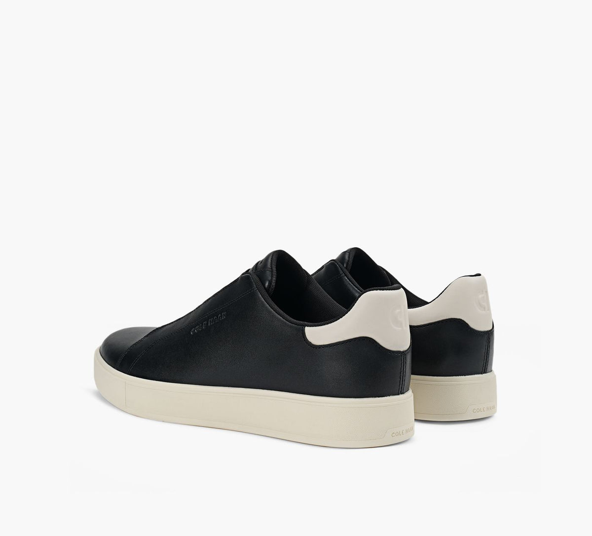 COLE HAAN GRANDPROLUXESLIPONSNEAKER in BLACK view 3