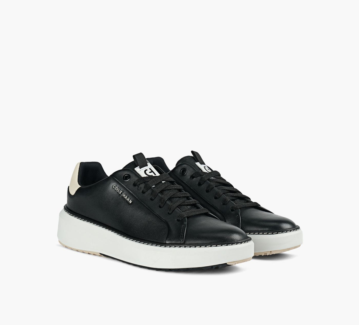 COLE HAAN BASKETGRANDPRTOPSPINGOLF en NOIR vue 2