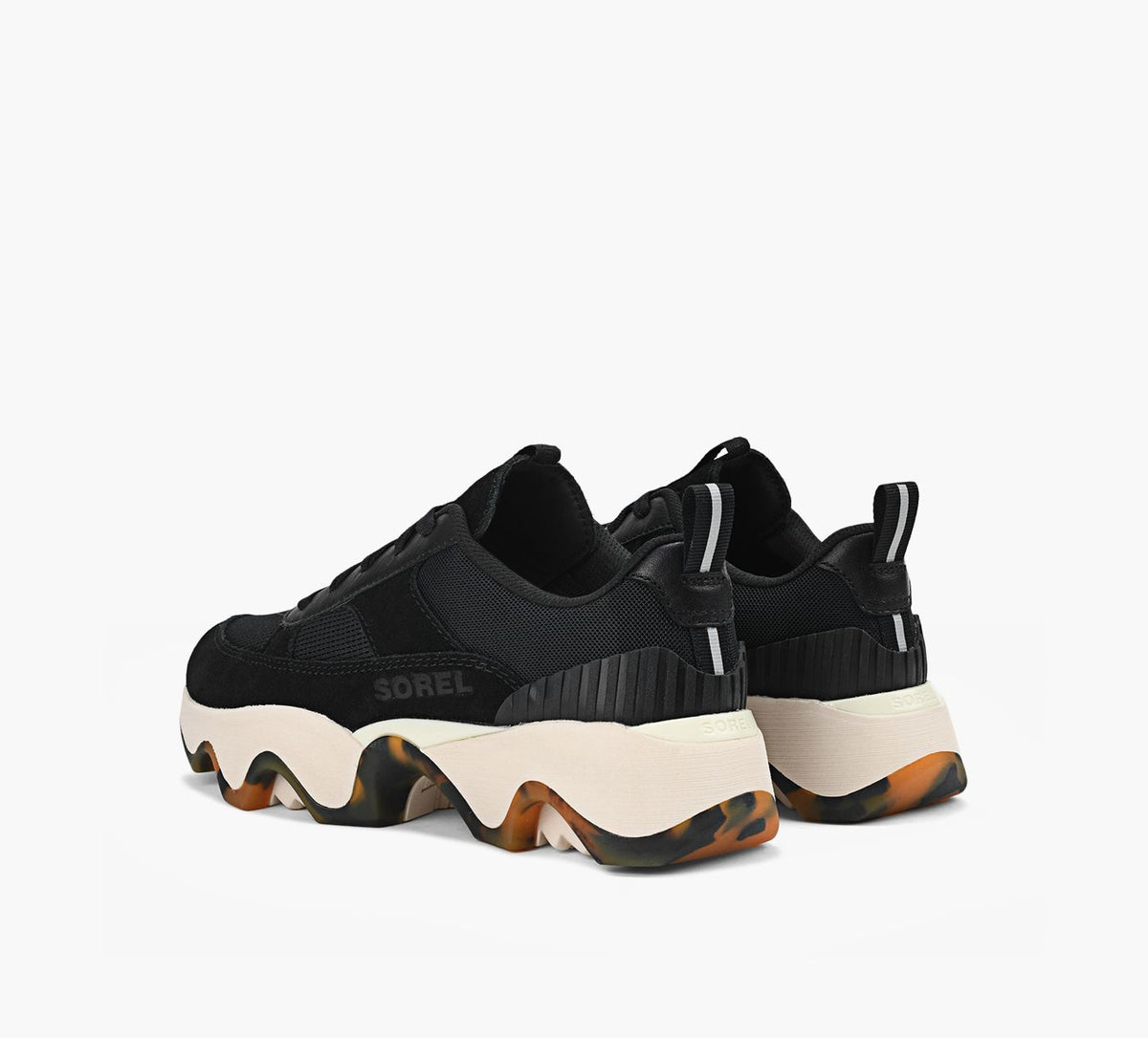 SOREL KINETICIMPACTIIWONDERCHAUSSUREDESPORTLACER en NOIR vue 3