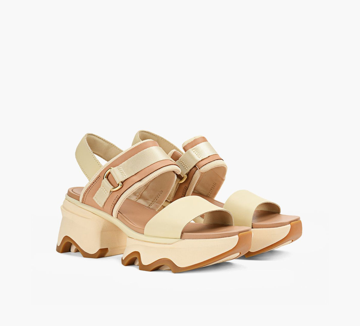 SOREL KINETICIMPACTSLINGBACKHEELSANDAL in BEIGE view 2