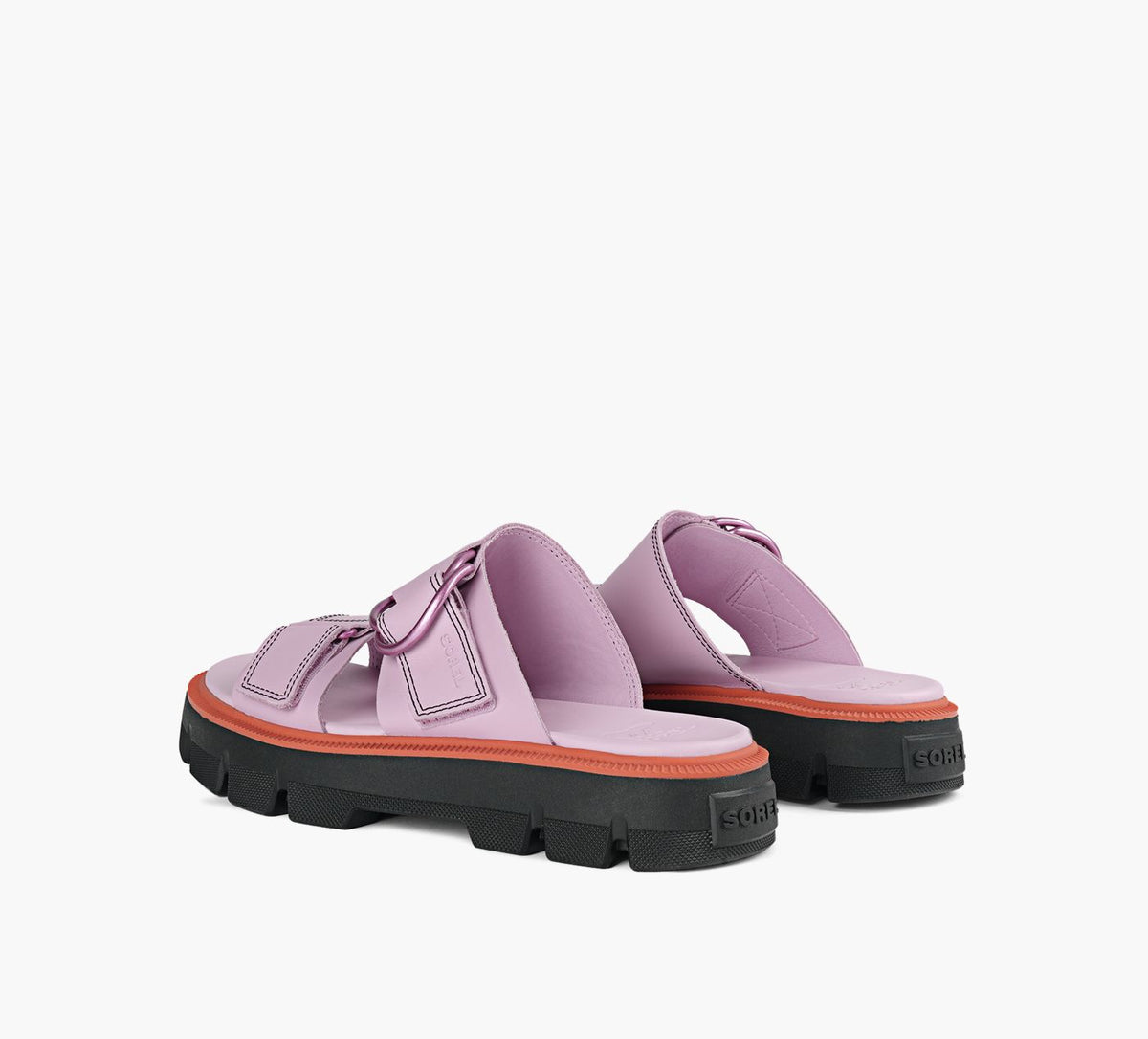SOREL REINCBSANDALESENFILER en VIOLET vue 3