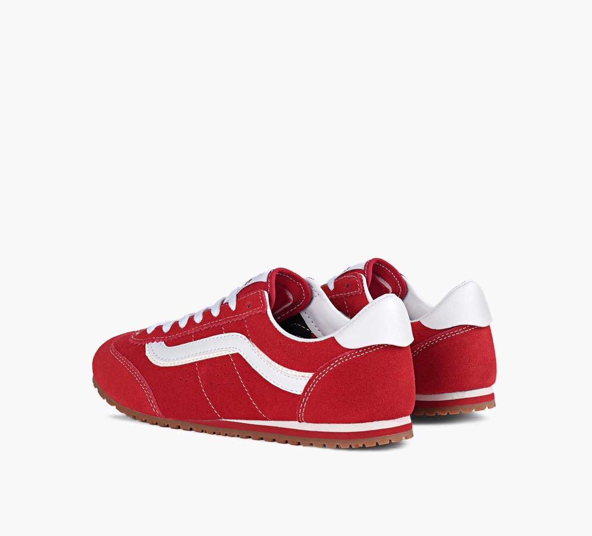 VANS SUPERLOWPRO in RED view 3