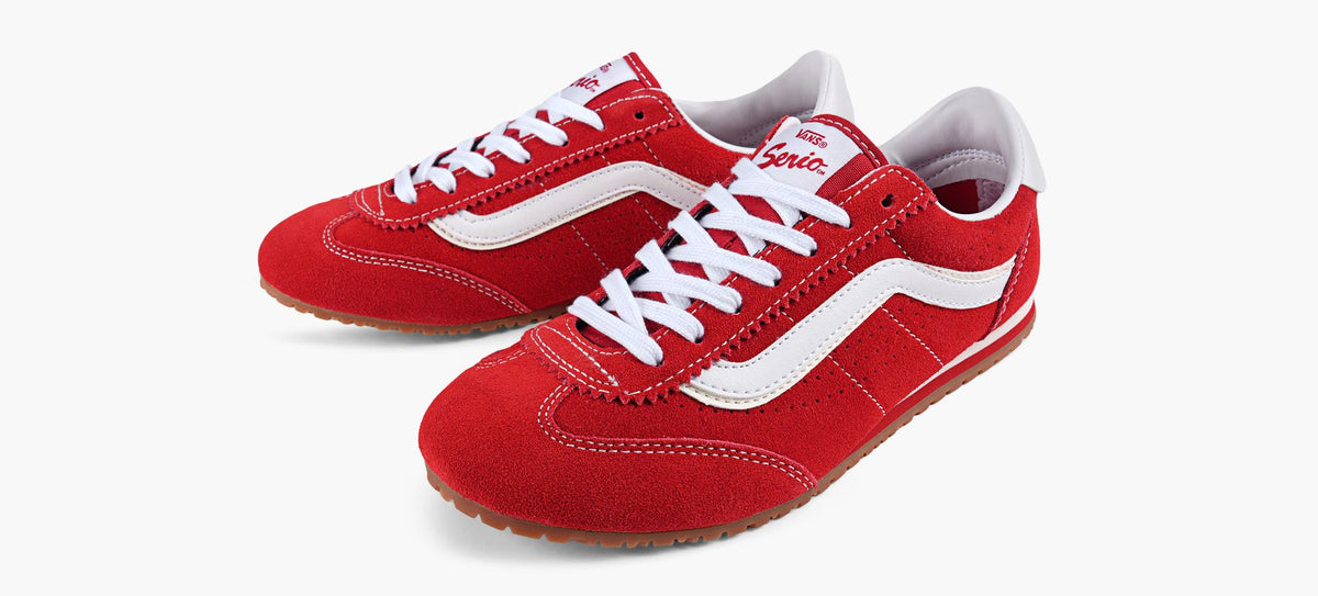 VANS SUPERLOWPRO in RED view 4