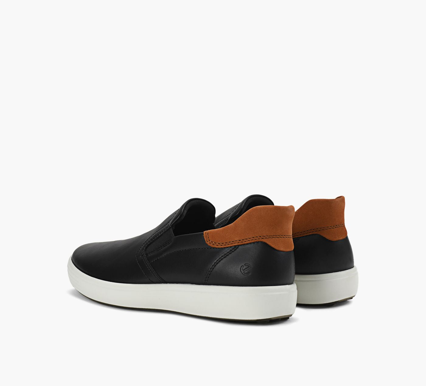 ECCO SOFT7M en NOIR vue 3