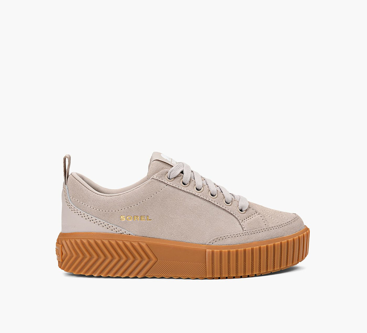 SOREL BASKETSONAAVELOWIMPERMABLES en TAUPE