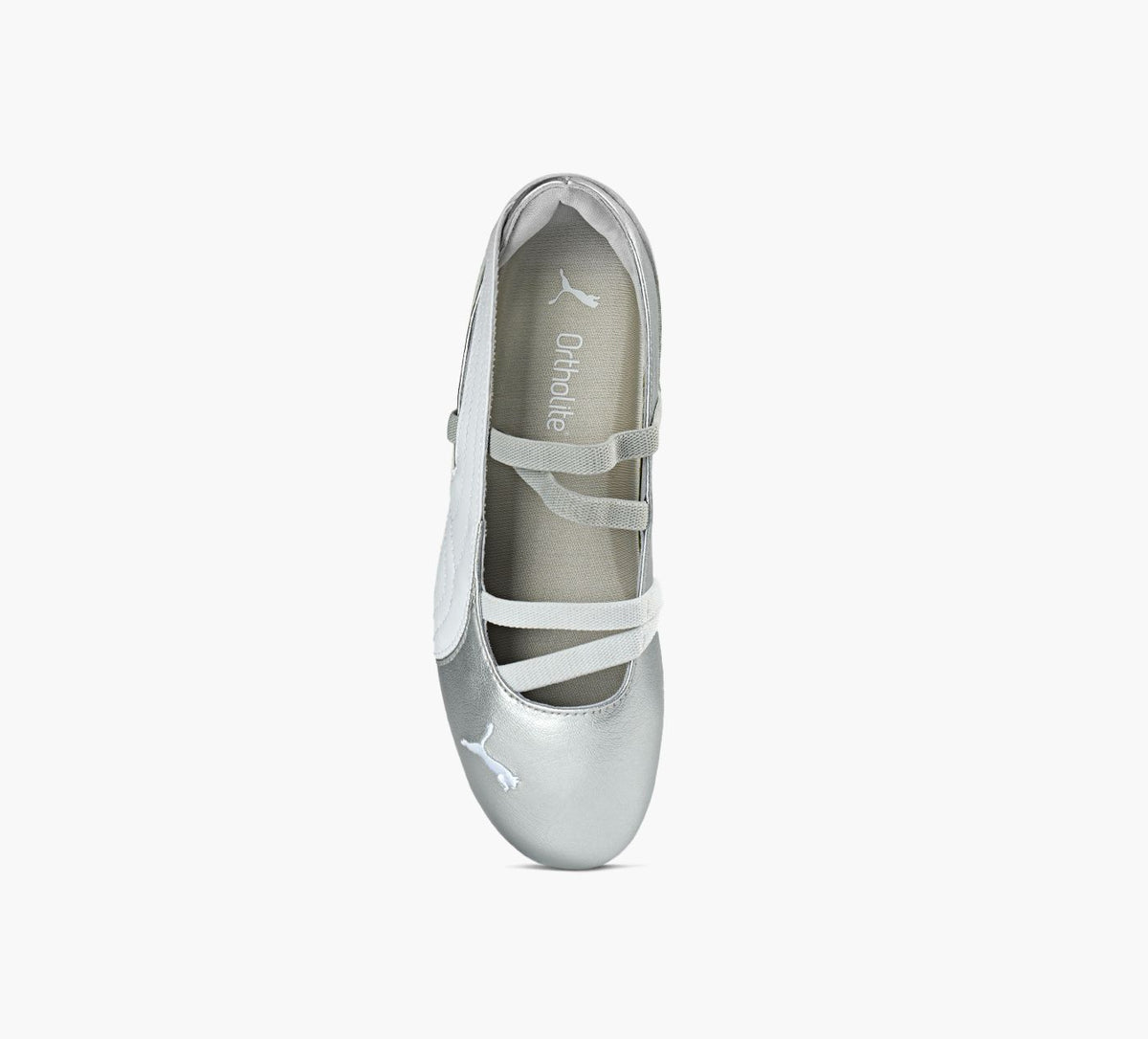 PUMA SPEEDCATBALLETMETALLIC in SILVER view 1c