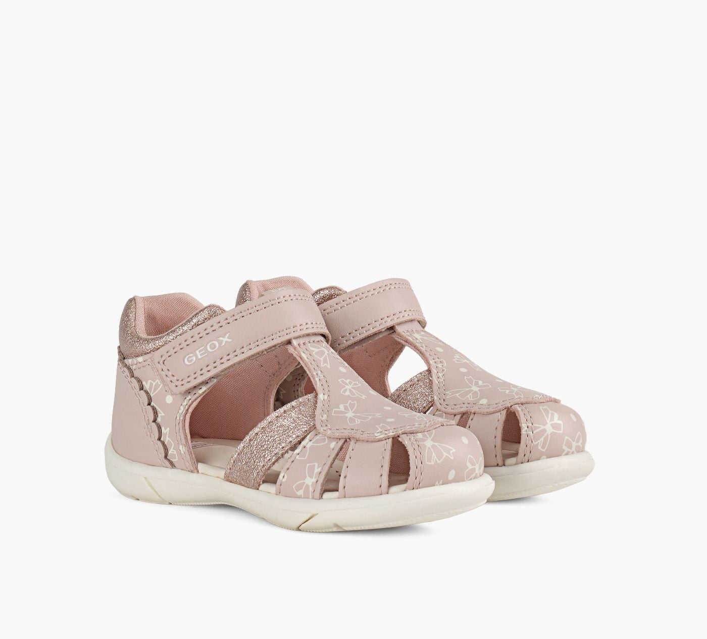 GEOX ZAPITO en ROSE PALE vue 2
