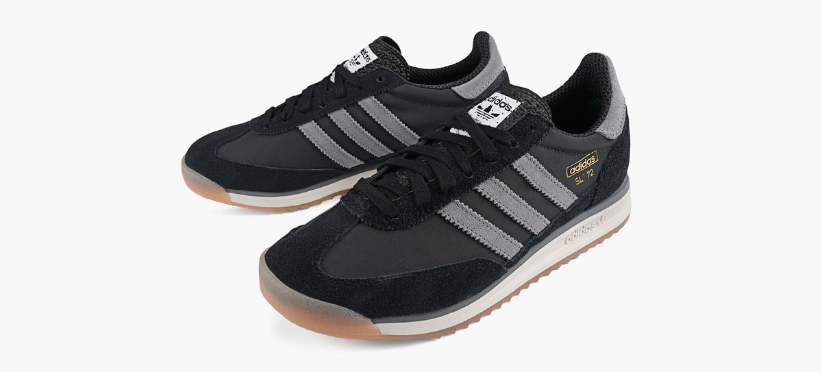 ADIDAS SL72RS in BLACK view 4