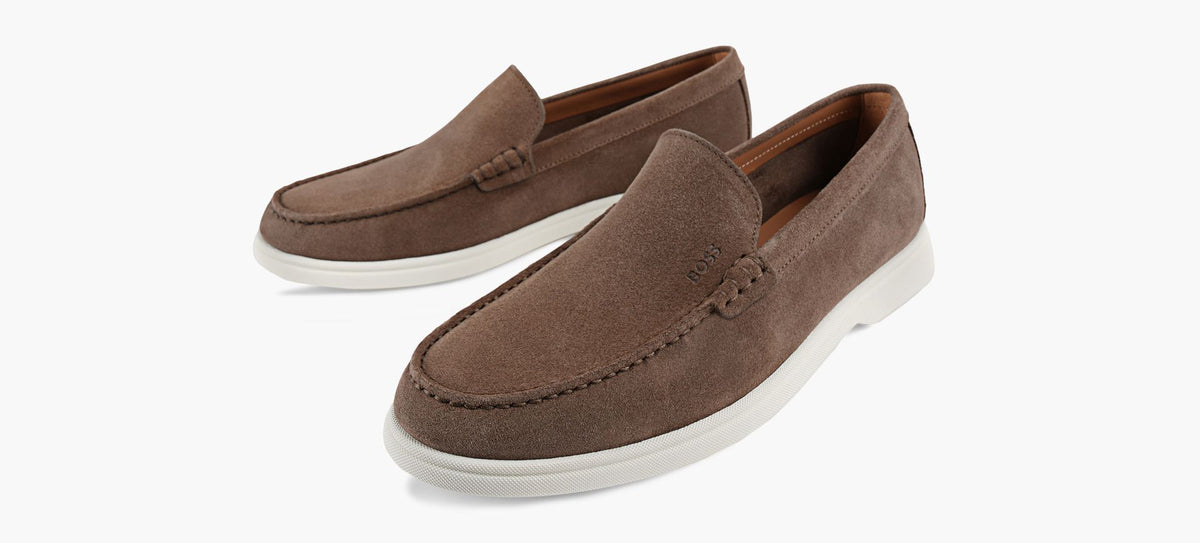 BOSS MOCASSINSIENNE en TAUPE vue 4