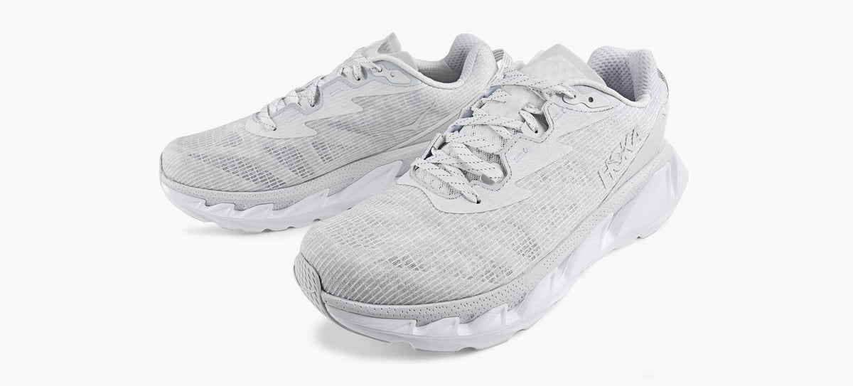 HOKA ELEVON2TS en BLANC vue 4