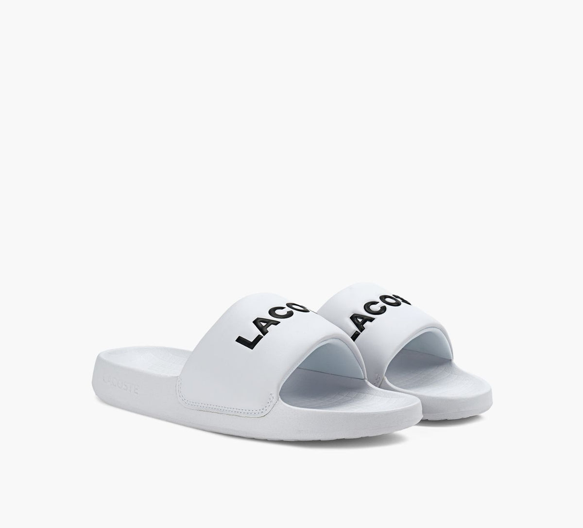 LACOSTE SERVESLIDE10 in WHITE view 2