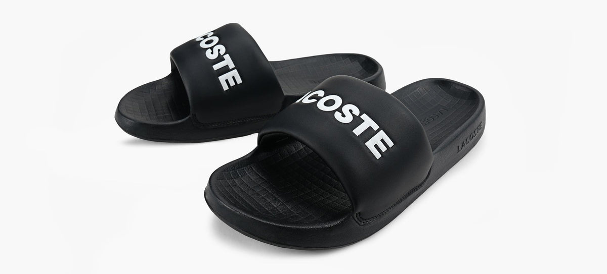LACOSTE SERVESLIDE10 in BLACK view 4