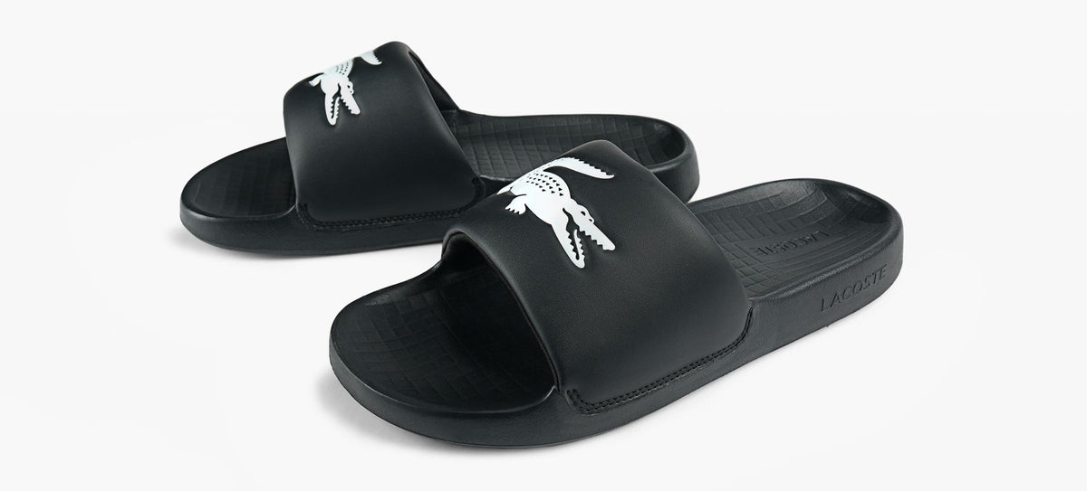 LACOSTE SERVESLIDE10 in BLACK view 4