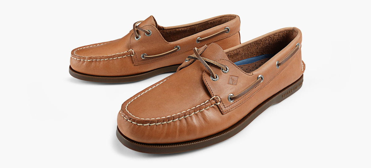 SPERRY AUTHENTICORIGINAL2EYEBOATSHOE in TAN view 4