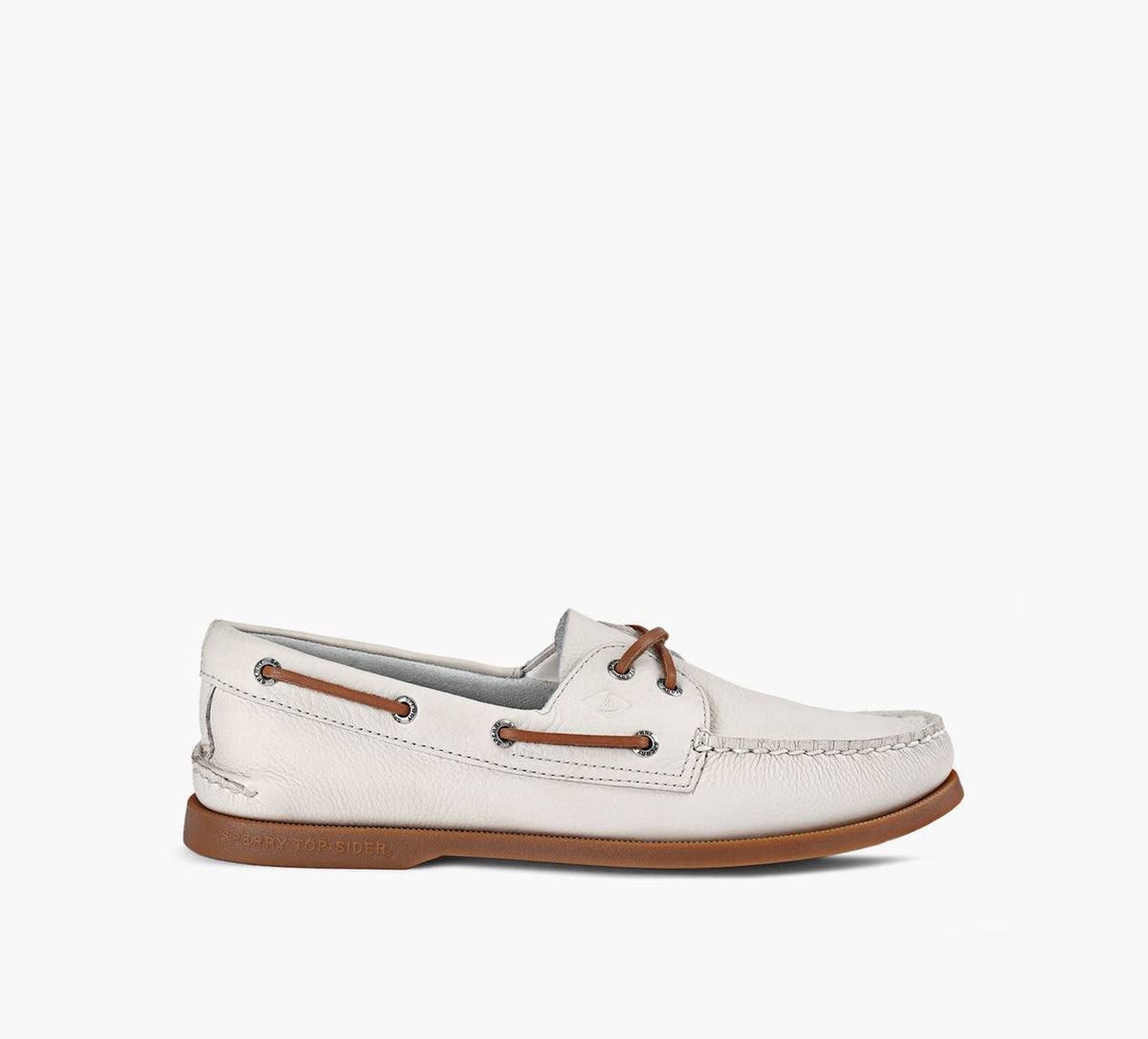 SPERRY CHAUSSURESBATEAUCLASSIQUES2OEILLETSAUTHENTICORIGINAL en BLANC