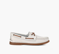 SPERRY CHAUSSURESBATEAUCLASSIQUES2OEILLETSAUTHENTICORIGINAL en BLANC