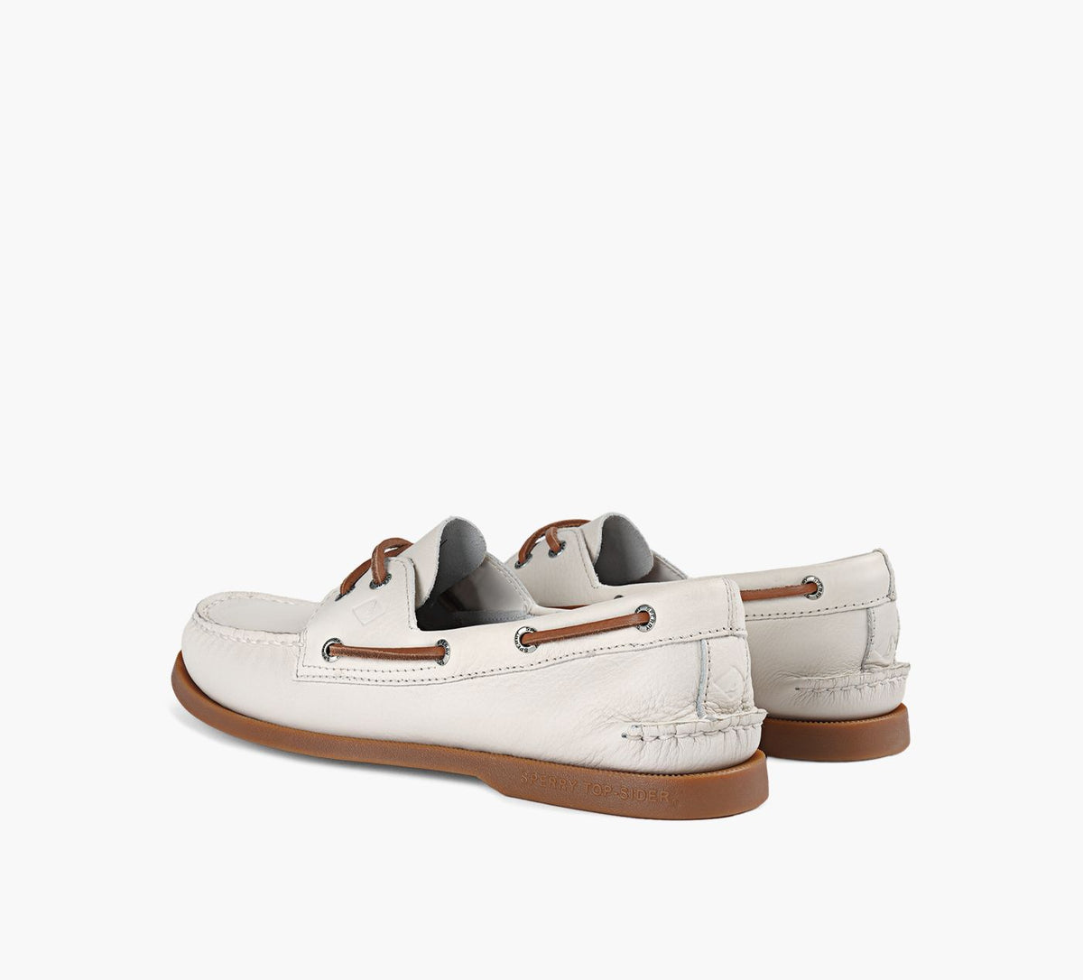 SPERRY CHAUSSURESBATEAUCLASSIQUES2OEILLETSAUTHENTICORIGINAL en BLANC vue 3