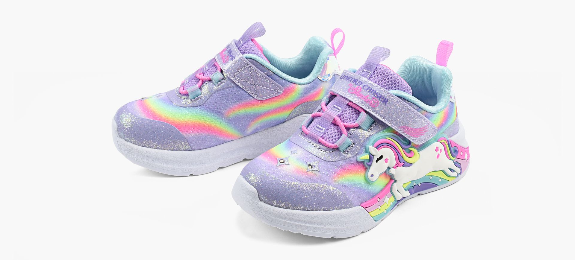 SKECHERS UNICORNCHASER en VIOLET vue 4