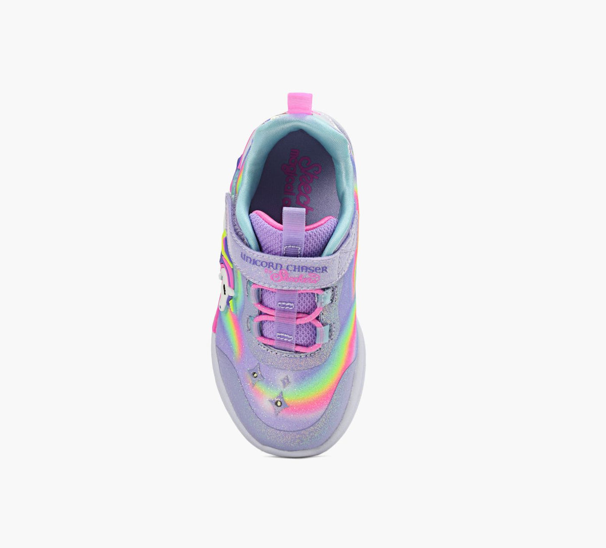 SKECHERS UNICORNCHASER en VIOLET vue 1c