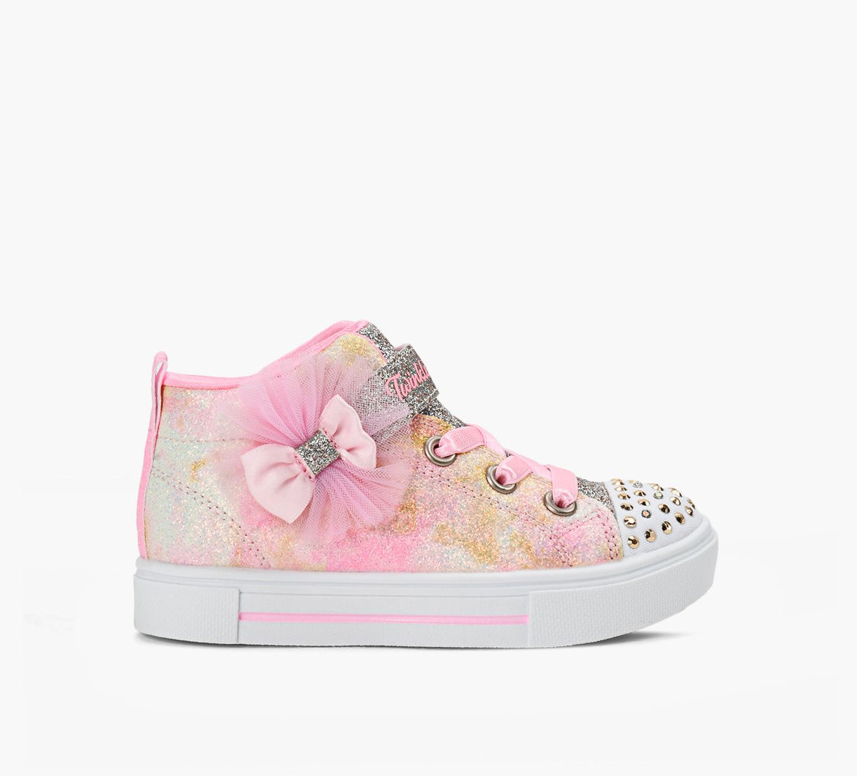 SKECHERS BASKETSTWINKLETOESTWINKLESPARKS en ROSE PALE