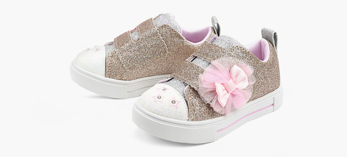 SKECHERS TWINKLESPARKSGLITTER in GOLD view 4
