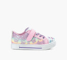 SKECHERS BASKETSTWINKLETOESTWINKLESPARKS en ROSE PALE