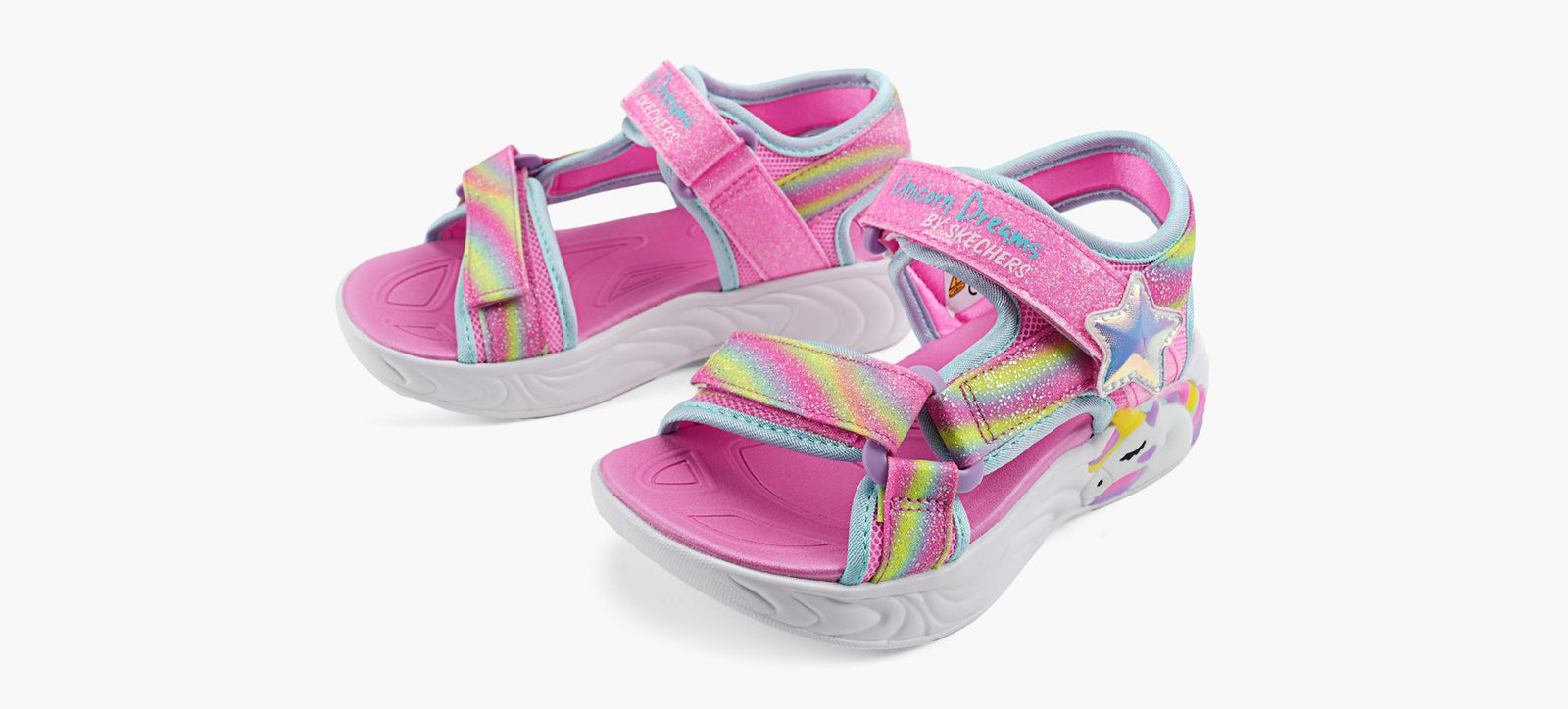 SKECHERS UNICORNDREAMSSANDAL in MULTICOLOUR view 4
