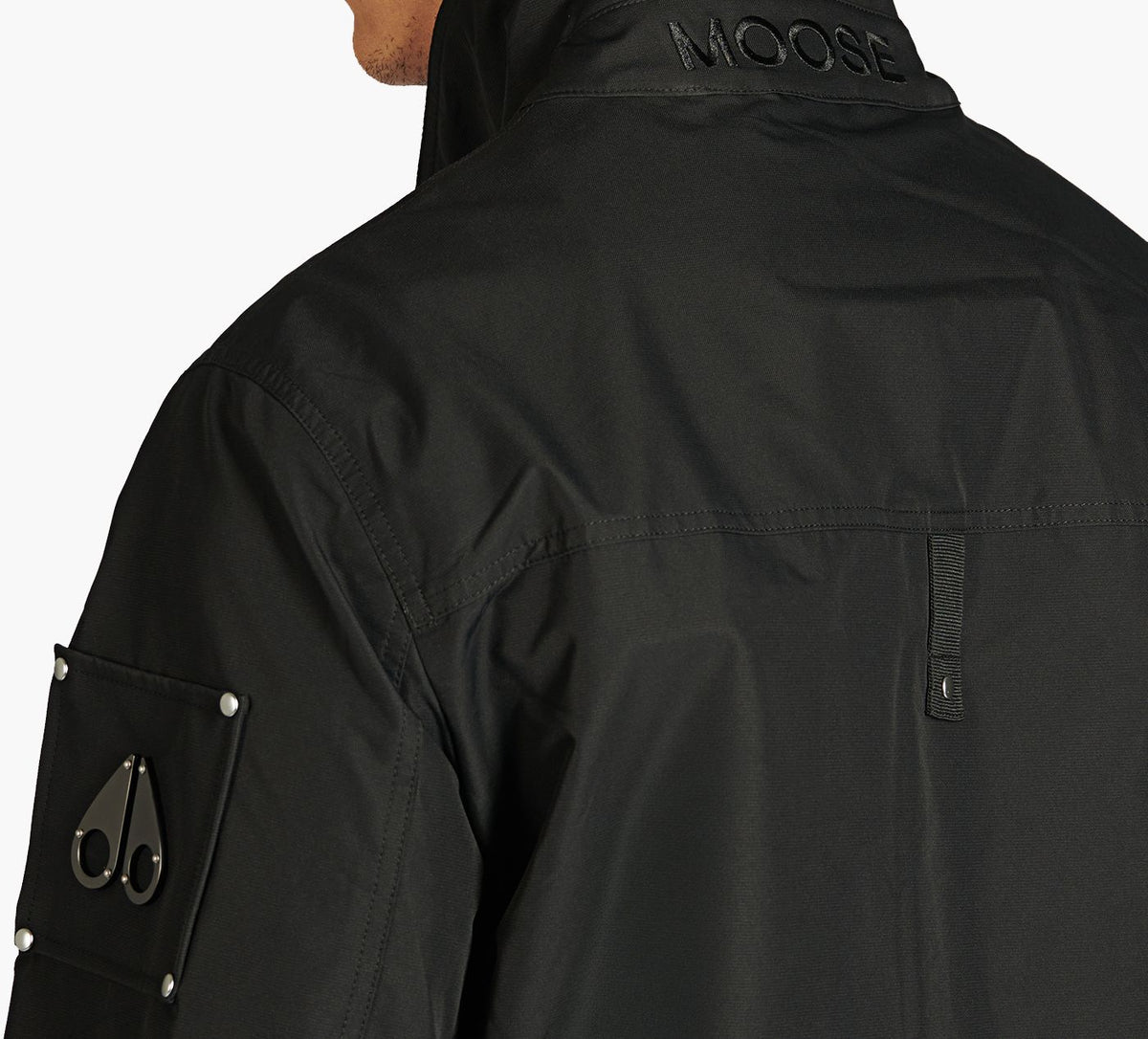 MOOSE KNUCKLES JACQUESJACKET in BLACK view 1c