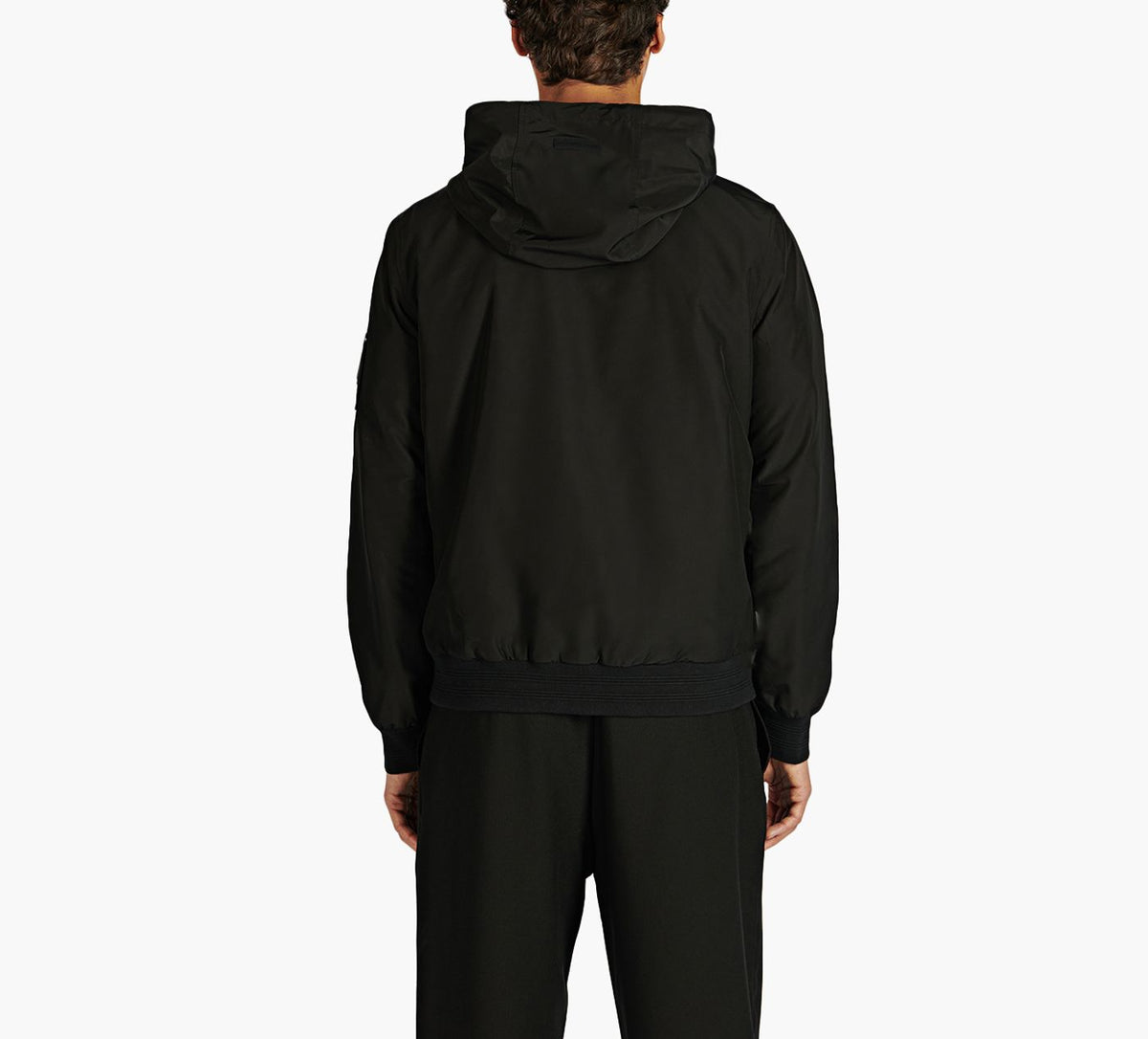 MOOSE KNUCKLES RUFUSLEATHERMIXJACKET in BLACK view 2