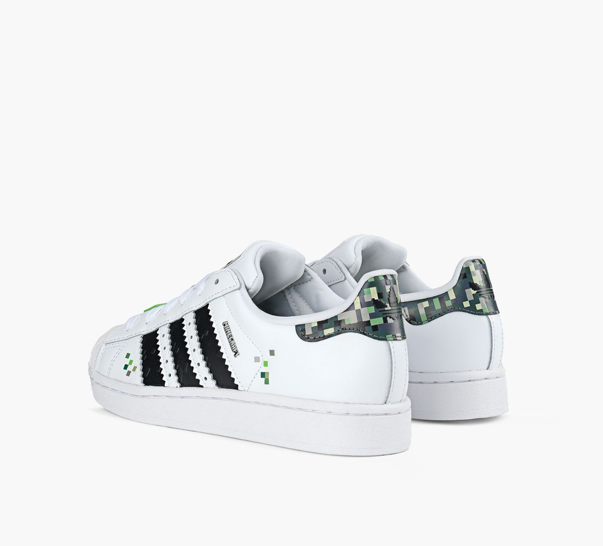 ADIDAS SUPERSTARIIYMINECRAFT in WHITE view 3
