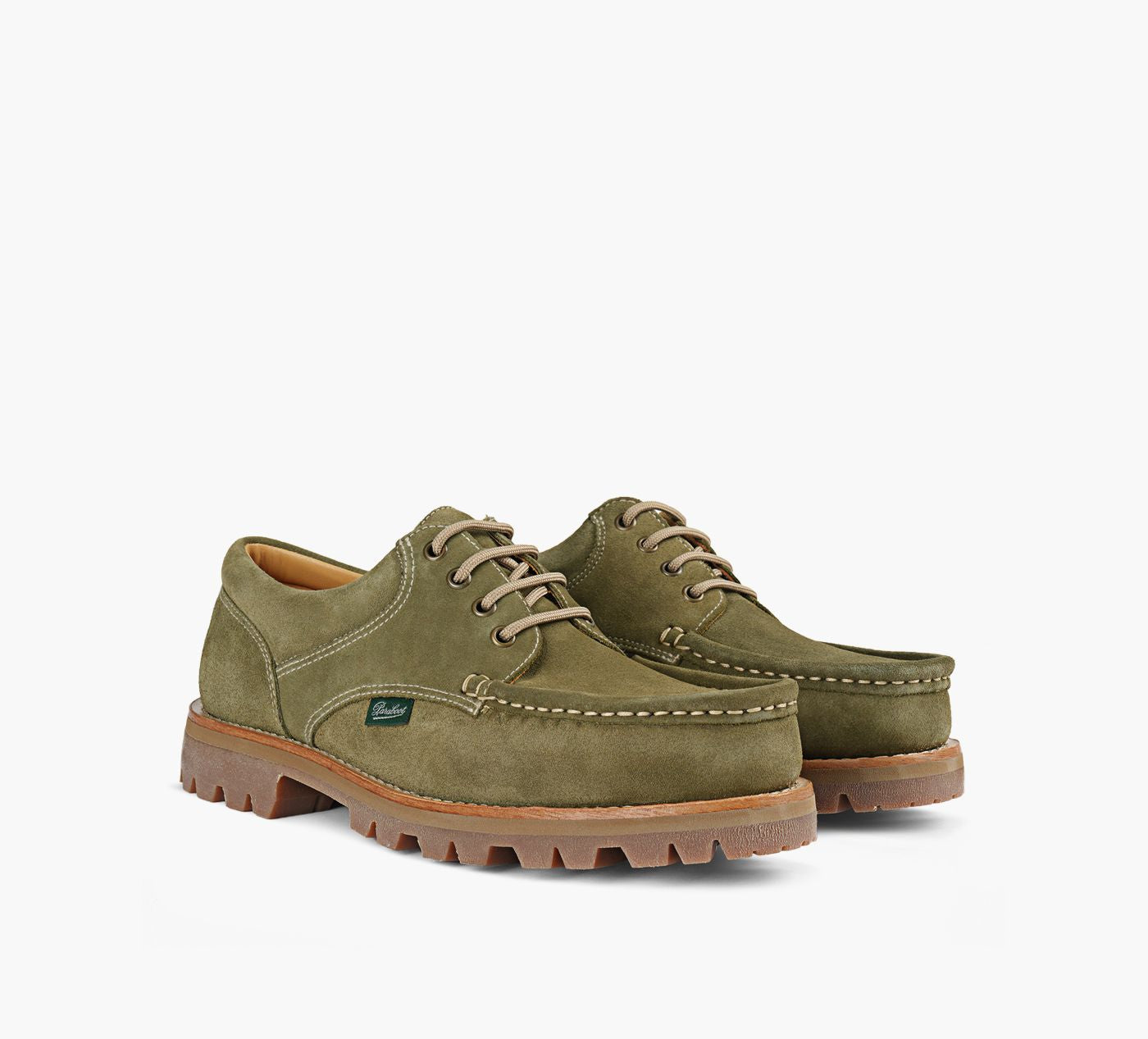 PARABOOT THIERS in KHAKI view 2