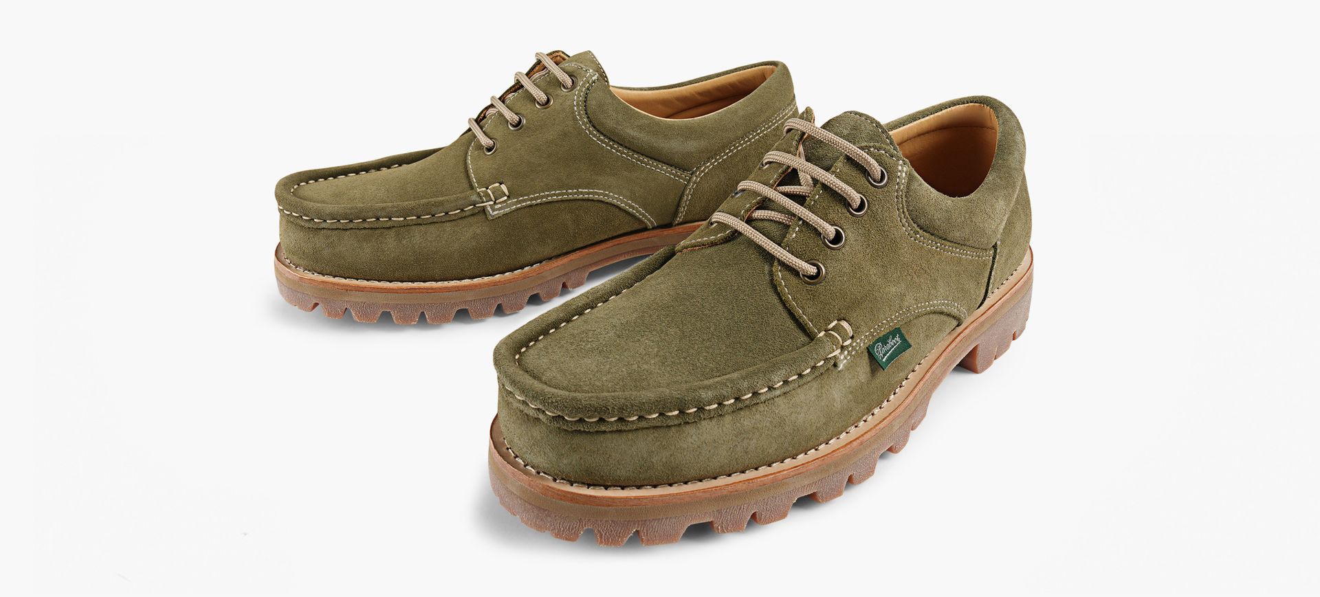 PARABOOT THIERS in KHAKI view 4