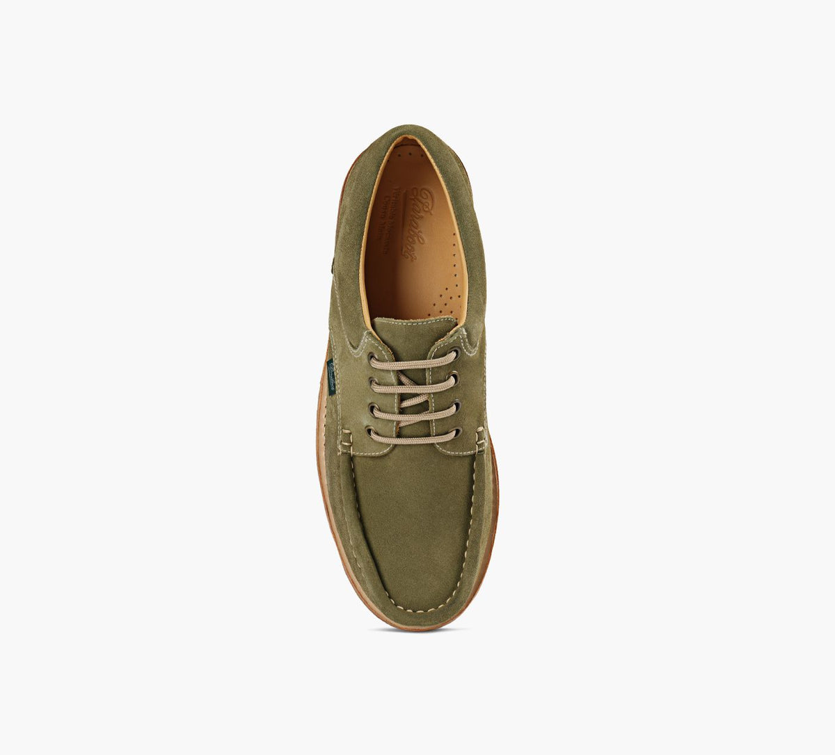 PARABOOT THIERS in KHAKI view 1c