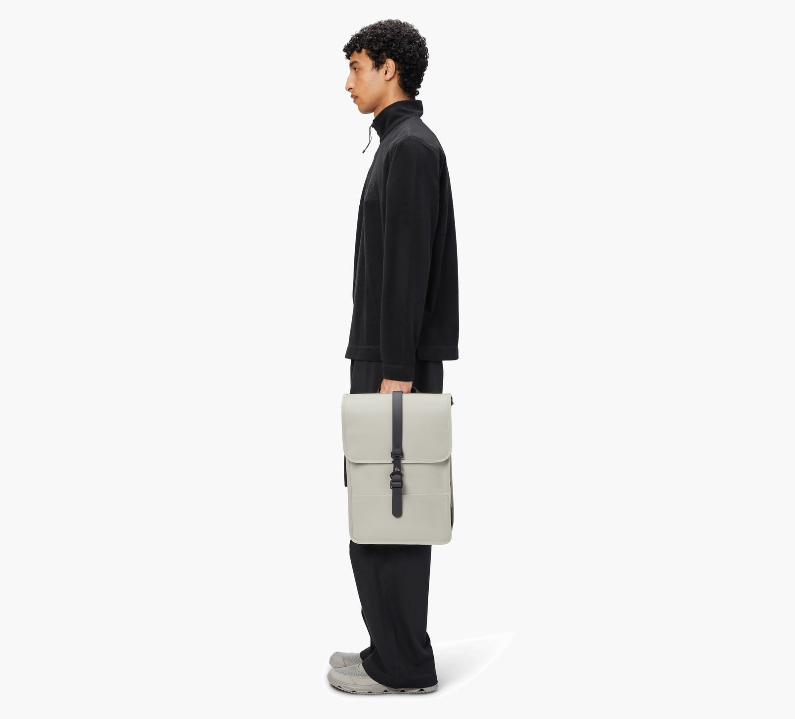 RAINS BACKPACKMINIW3 in WHITE view 3
