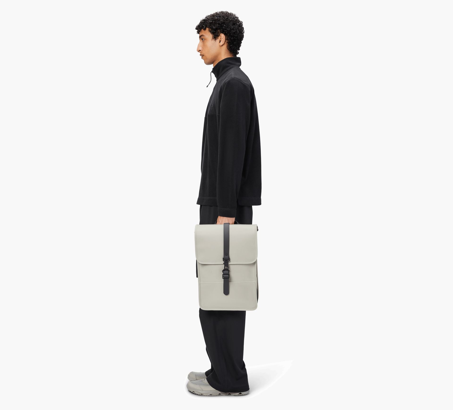 RAINS BACKPACKMINIW3 in WHITE view 3