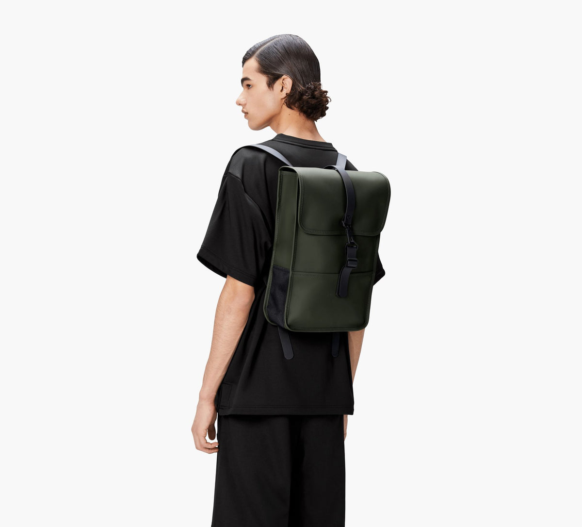 RAINS BACKPACKMINIW3 in KHAKI view 3