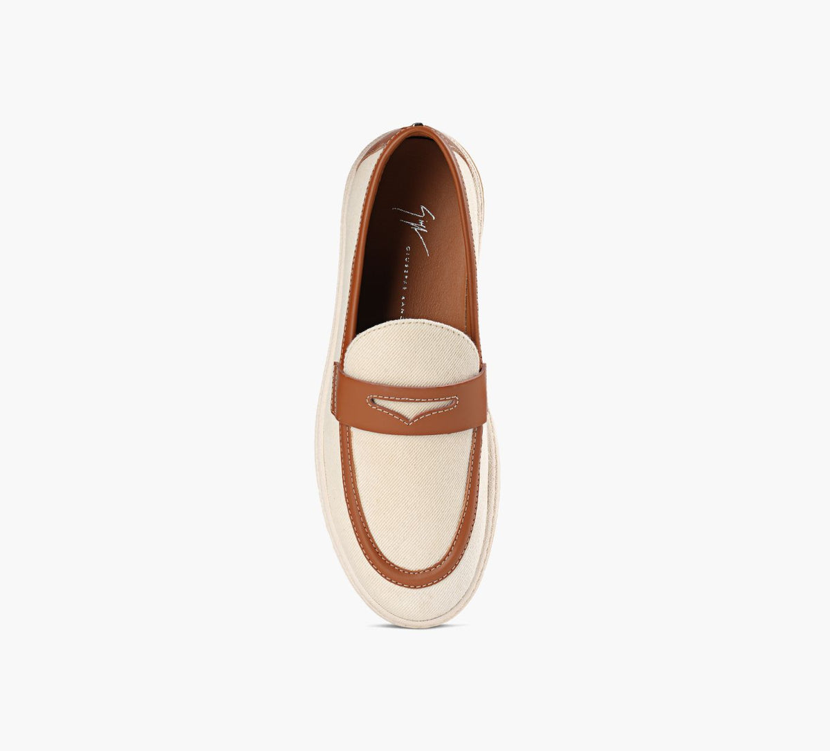 GIUSEPPE ZANOTTI RYLAN en BLANC vue 1c